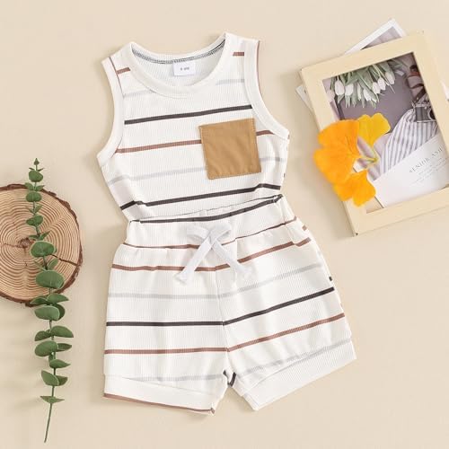 Farrubbyine8 Baby Boy Summer Clothes Set