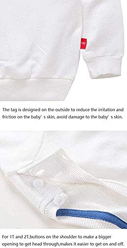 HAXICO Unisex Kids Cotton Thin Sweatshirt