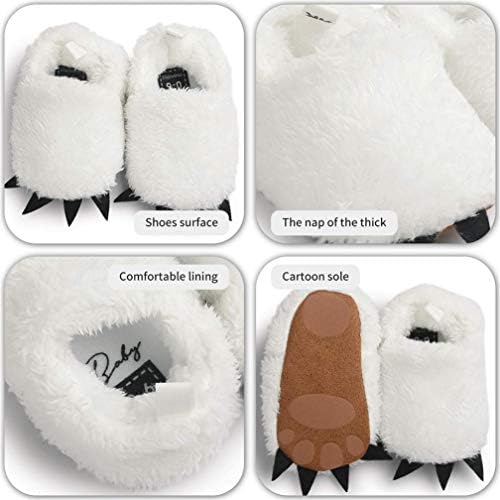 CoKate Kids Soft and Comfortable Winter Slippers for Babies
