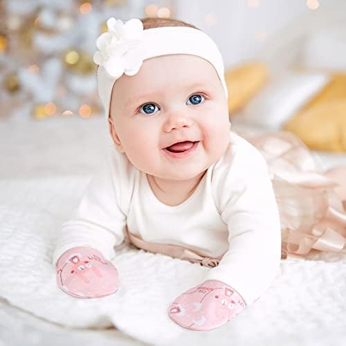 6 Pairs Unisex Cotton Baby Mittens