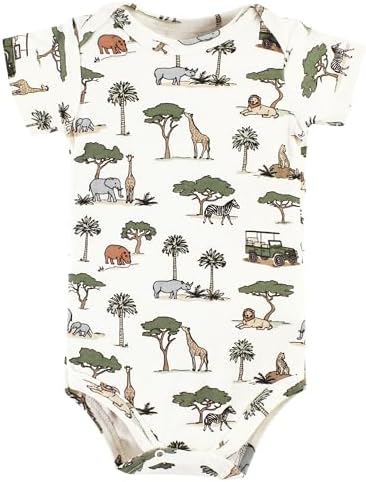 Hudson Baby Unisex Cotton Pjs Bib Set for Babies
