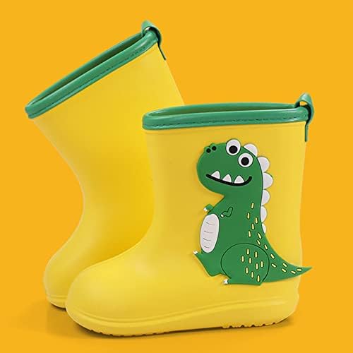 Cartoon Dinosaur Print Kids Rain Boots for Toddlers and Kids