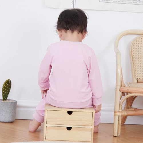 Fall Winter Toddler Bear Sweater Pants Set