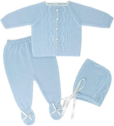 Newborn Baby Knitted Clothes Set for Boys and Girls