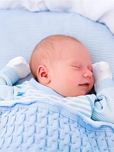 Adjustable 12-Piece Baby Mittens