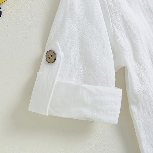 Premium Cotton Linen Toddler Boys Clothing Set