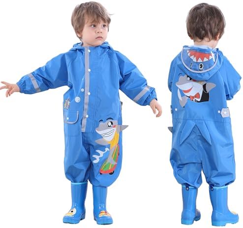 Fewlby toddler waterproof rain jacket