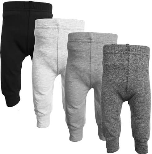 123 Bear Infant and Toddler Soft Cotton Spandex Pants