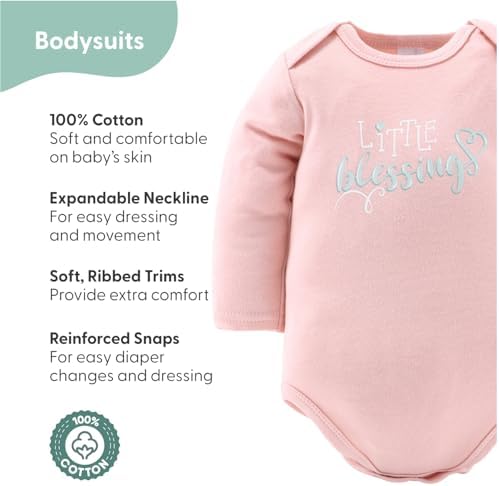 Peanutshell Baby Layette Set - Soft Cohesive Collection for newborn Girls