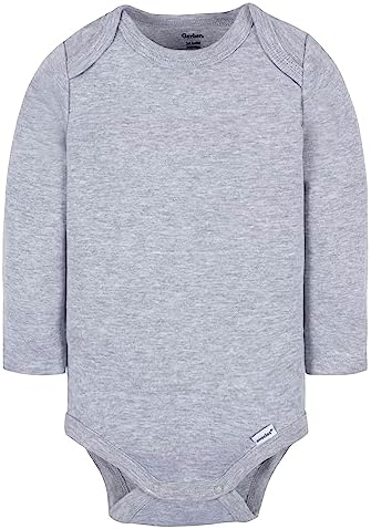 Gerber 6-Pack Unisex Long-Sleeve Onesies