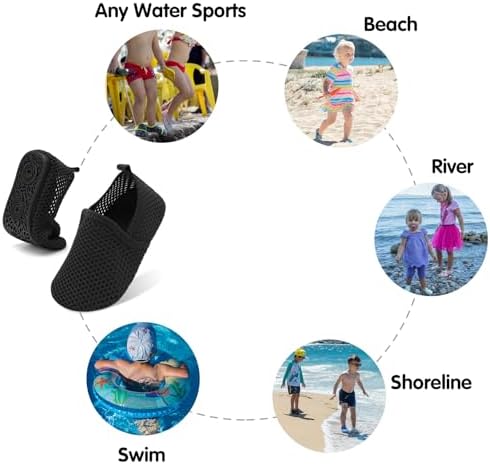 Quick-Dry Adjustable Toddler Water Shoes for Kids
