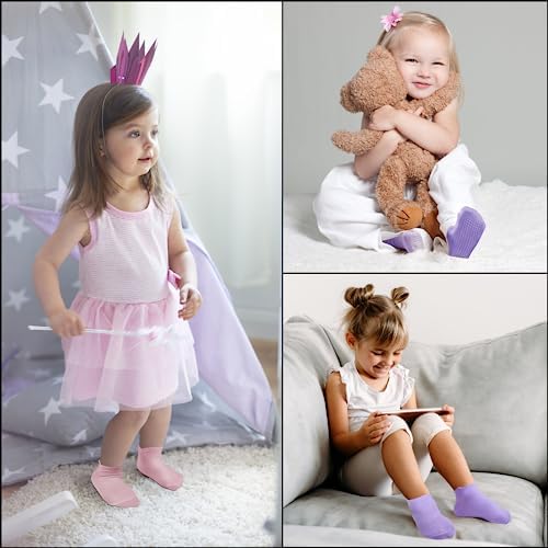 12-Pair Safety Socks for Toddlers