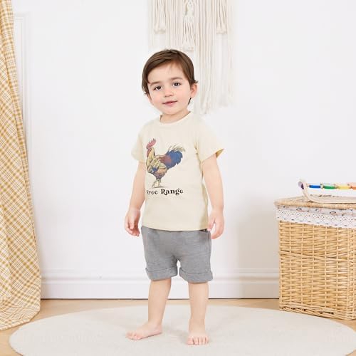 Stylish Animal Print Toddler Clothing Set for Boys