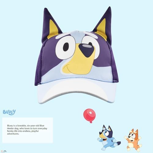 Cute Bluey Baseball Cap for Kids