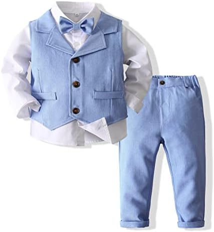 Kimocat Baby gentlemens formal bowtie suit