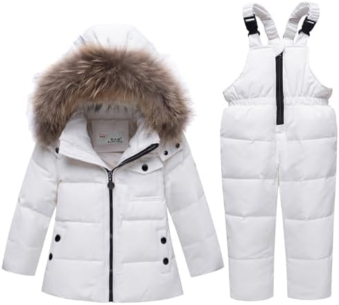 Fun Winter Outfit for Kids Anti-Static Durable Snow Suit Set