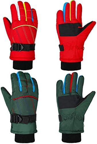 2 Pairs of Waterproof Winter Gloves