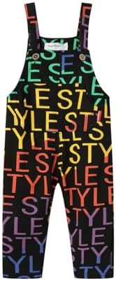 Adjustable Overalls for Little Boys Girls Cute Prints