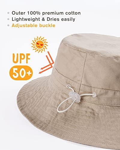 Hatiis Toddler Sun Hat - Lightweight Adjustable