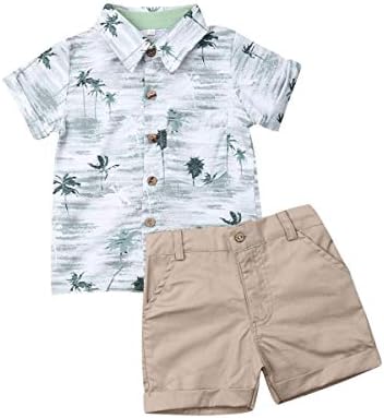 VISGOGOFlamingo Button Down Toddler Set