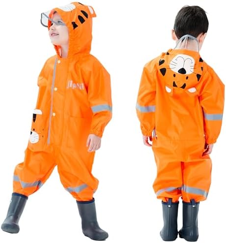Fewlby Kids Stylight Waterproof rain jacket