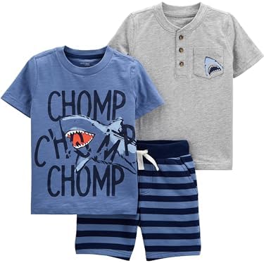 Adorable 3-Piece Playwear Set for Baby Boys