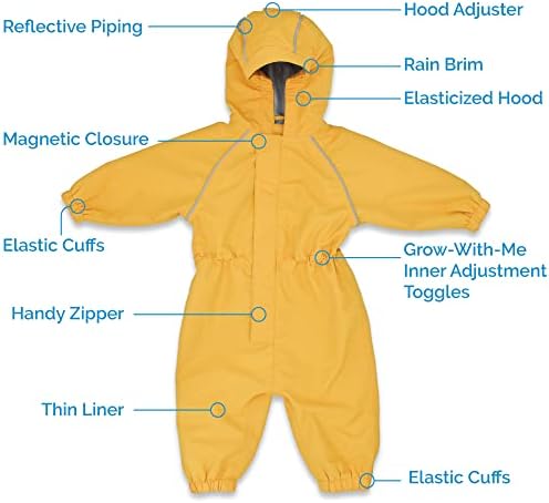 JAN JUL Waterproof Rain Suit for Kids