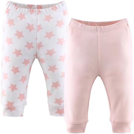 The Peanutshell 5-Piece Safari Animal Baby Pants Set for Babies