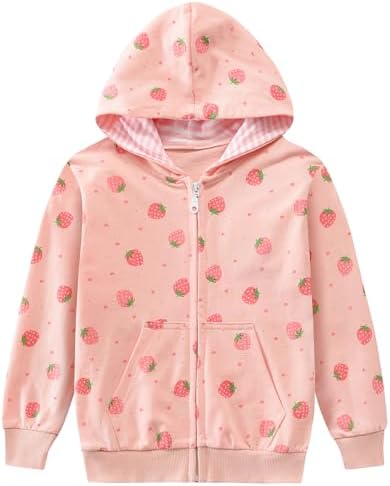 Little Hand Girls Dinosaur Hoodie