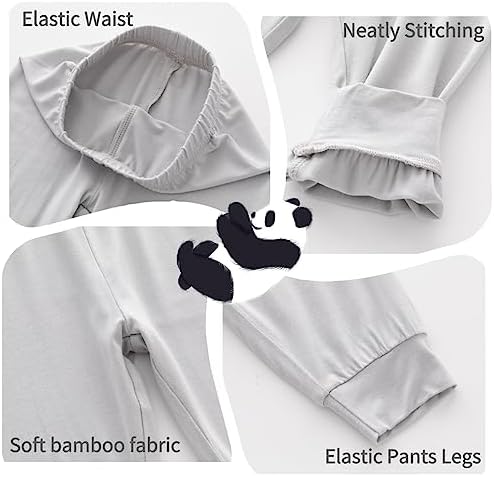 JunNeng 3PCS Baby Rayon of Bamboo Jogger Pants