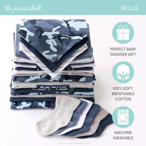 The Peanutshell Baby Layette Gift Set for Boys