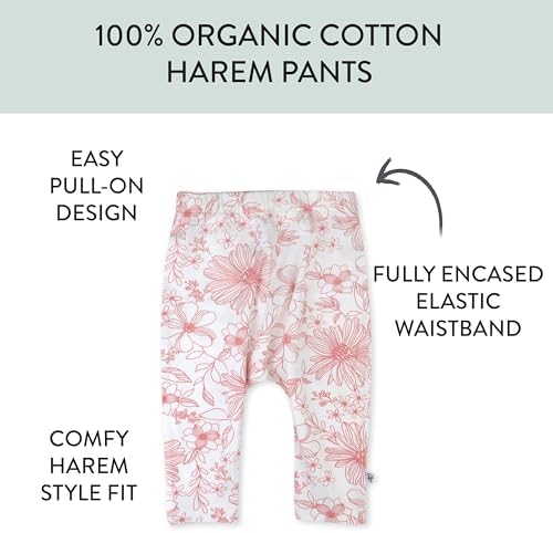 HonestBaby Multipack Harem Pants Organic Cotton for Infants 10-Piece Set