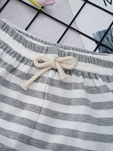 Iiniim Baby Cotton Stripped Harem Shorts
