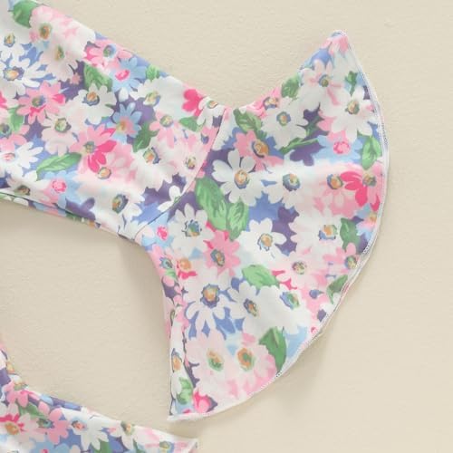 Elephant and Floral Romper Set for Babies
