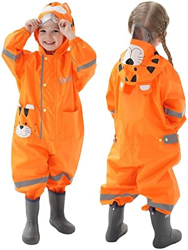 Fewlby Kids Stylight Waterproof rain jacket