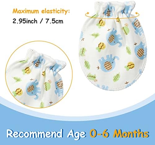 Geyoga 40 Pair Newborn Baby Mittens