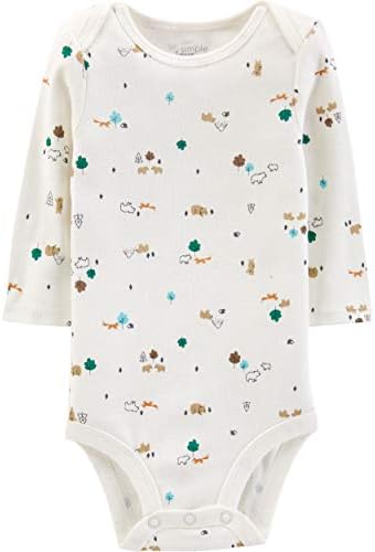 Simple Joys by Carters Unisex Babies Long-Sleeve Bodysuit