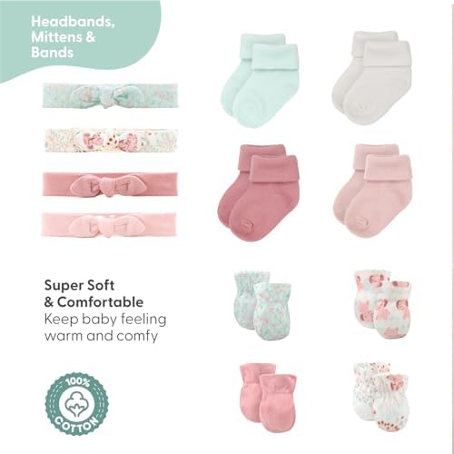 Peanutshell Baby Layette Set - Soft Cohesive Collection for newborn Girls