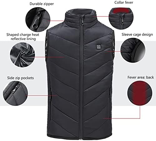 Girls Boys Winter Jacket with USB Heat