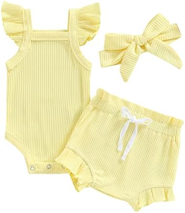 Cute Baby Girl Shorts Set for Summer