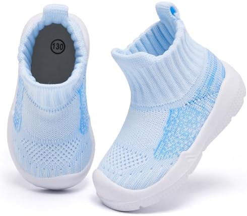 MORENDL Toddler Sock Shoes Baby Walking Slippers Non-Slip Sneakers