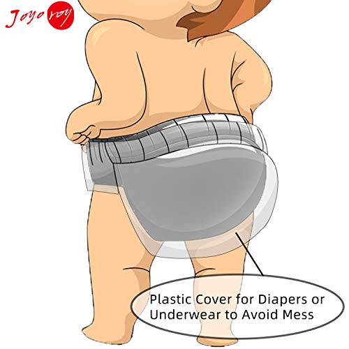 Joyo Roy 4-Piece Reusable Diaper Covers for Boys and Girls