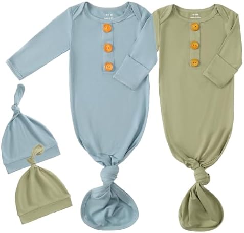 Perfect Bamboo Newborn Gown for Baby Boy