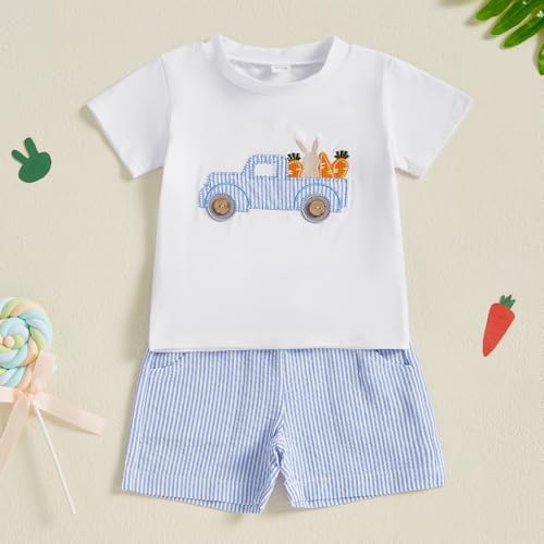 Perfect 2-Piece Toddler Easter Outfit - Soft Cotton Set for Kids