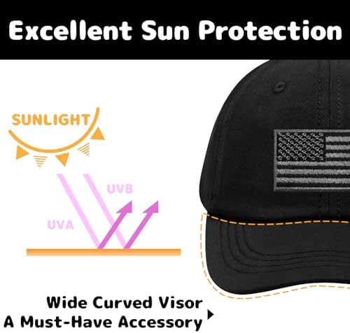 Olreco Toddler Baseball Cap with USA Flag Design