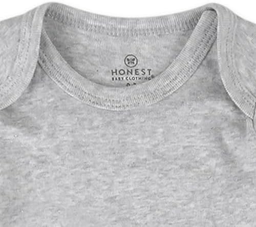 HonestBaby 10-Piece Organic Cotton bodysuits for infant boys and girls