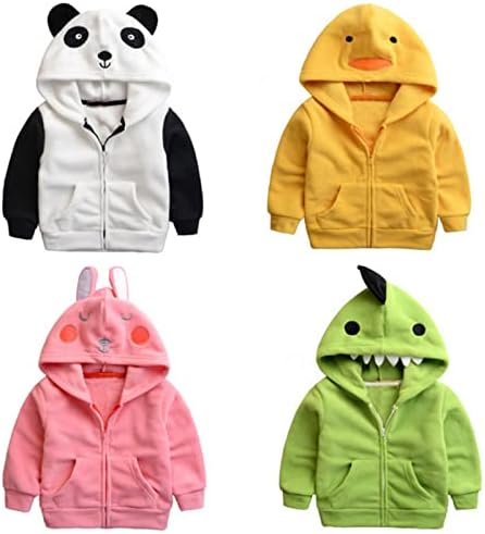 Fleece Hooded Panda Coat Toddler Winter Outreach