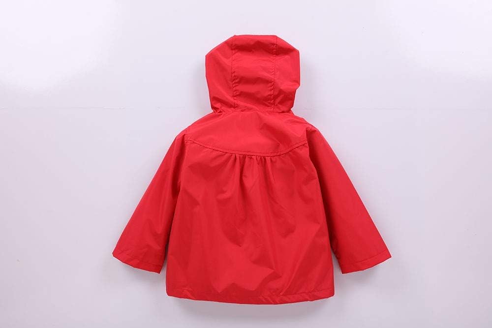 Moonker Baby Toddler Girl Boy Winter Fall Raincoat Hoodie Jacket - Soft Warm