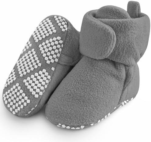 Warm Cozy Fleece Baby Booties