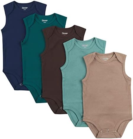 Hanes Baby and Toddler Ultimate Flexy Bodysuit 5 Pack